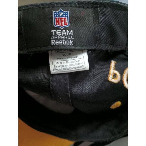 Kid’s NFL Troy Polamalu Steelers Youth Hat Fully Adjustable For Most - Picture 8 of 9